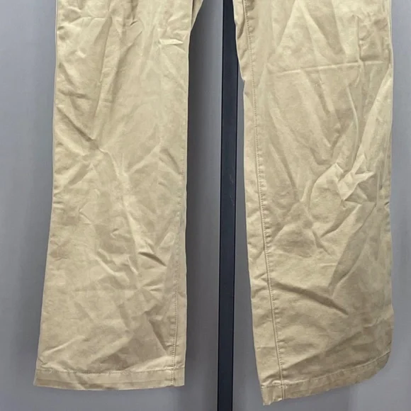 NEW Eddie Bauer Pants Mens 36 brown khaki chino straight leg outdoor casual - Picture 3 of 11